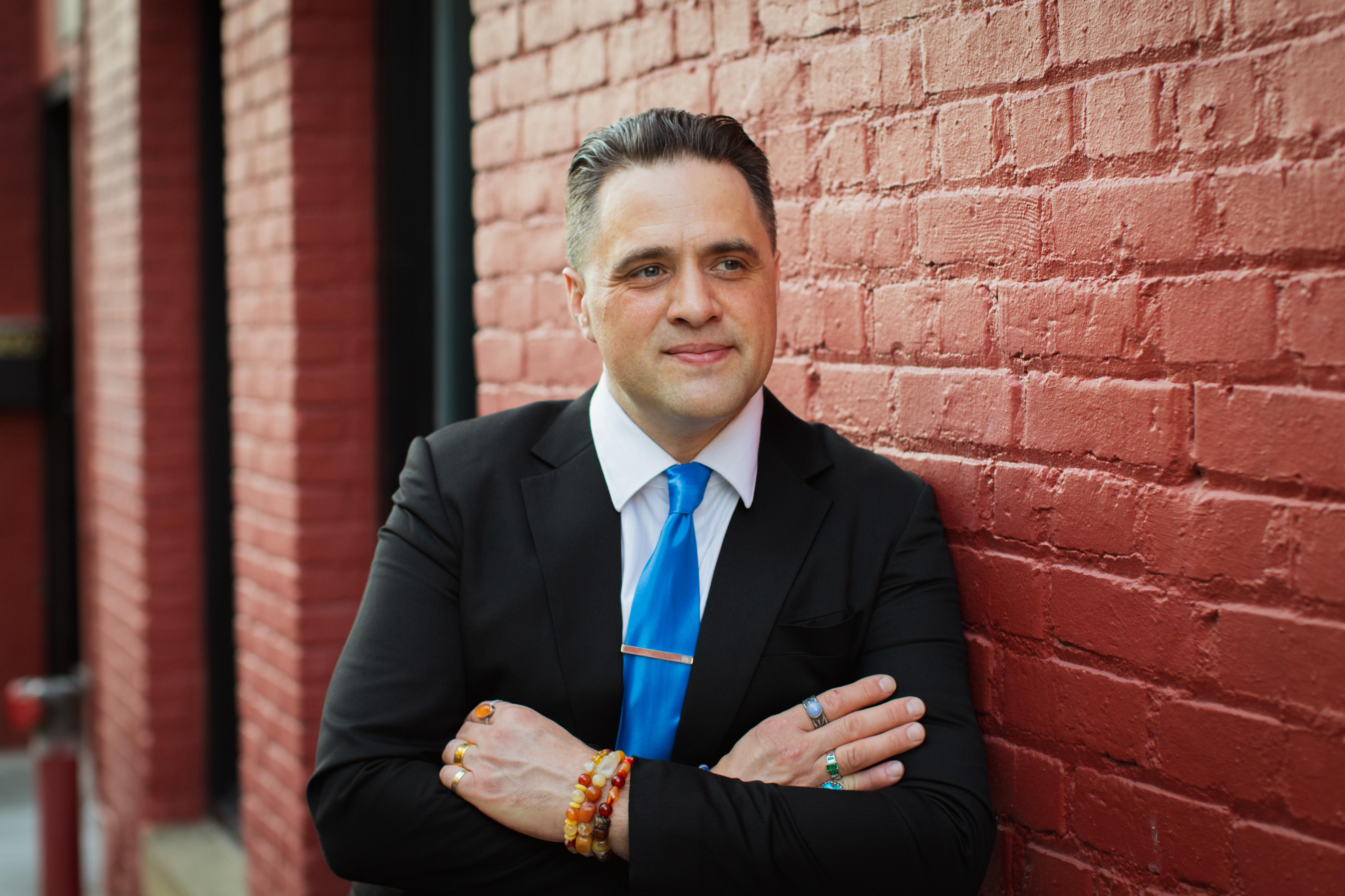 Steve Pinney Jr, founder of Full Throttle Life Coaching and Aham Prema Meditation